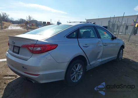 2016 Hyundai Sonata Se из США, поврежденный, VIN 5NPE24AF0GH336657